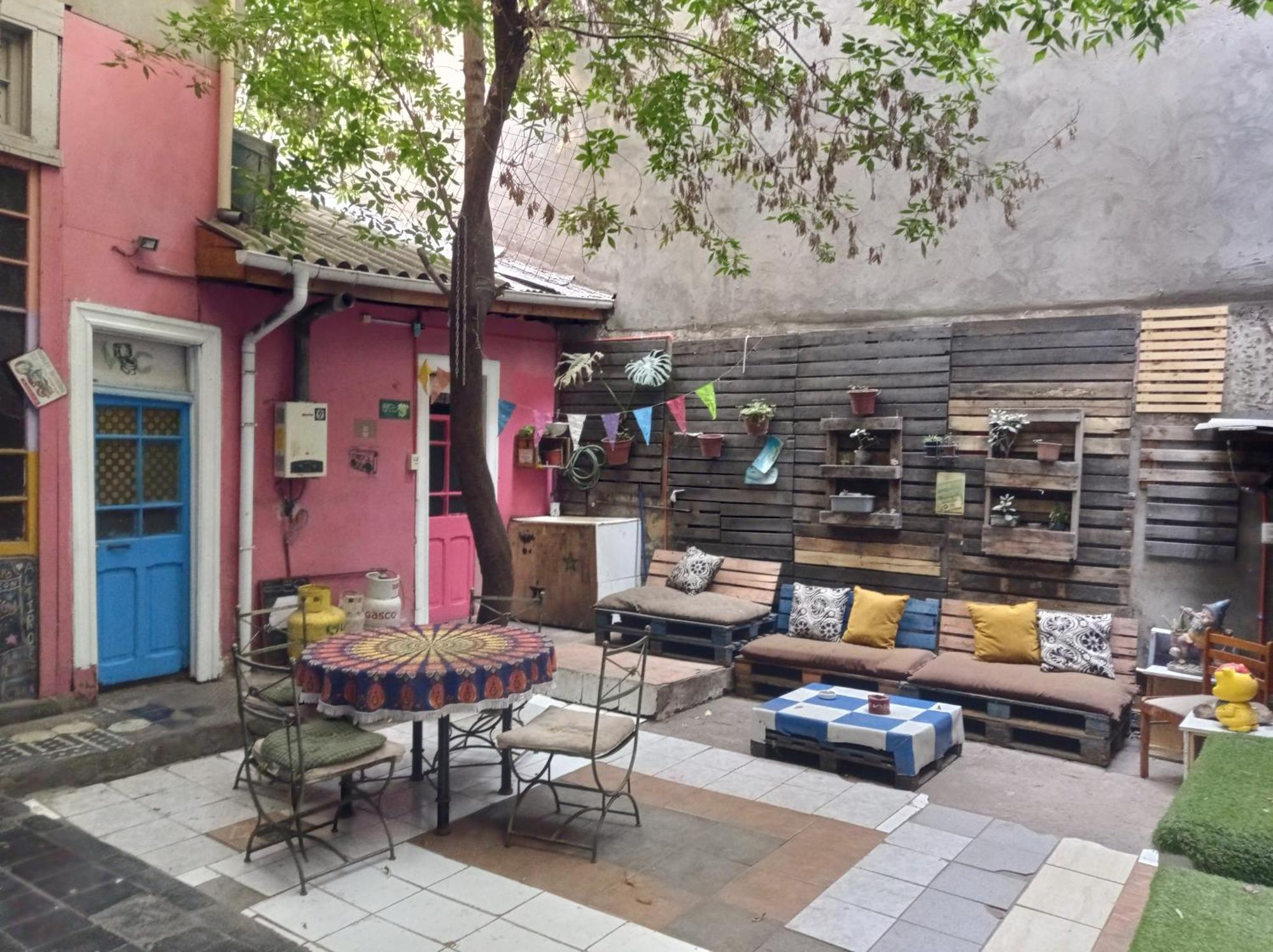 Origenes Hostel Santiago Exterior foto